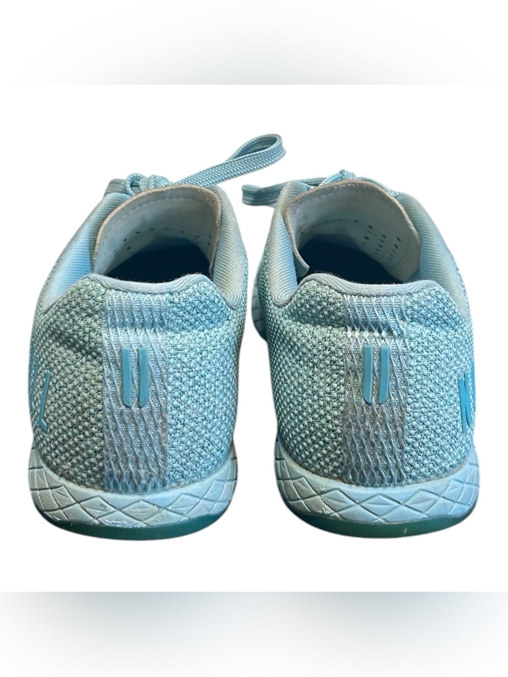 Women’s No Bull Superfabric Outwork Turquoise Blue Athletic Gym training shoes - Picture 4 of 5